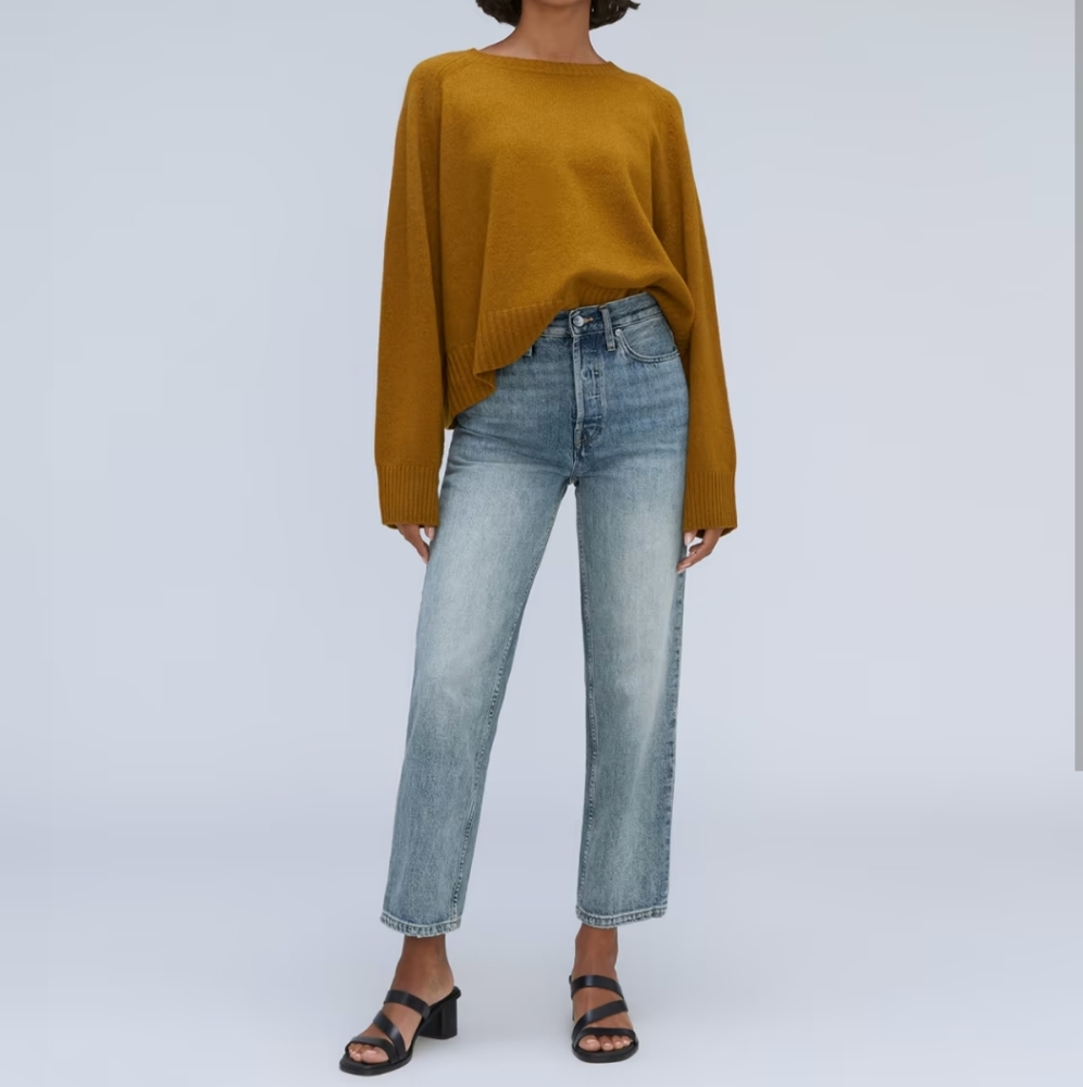 Everlane 90s rigid way high jean 26 Long